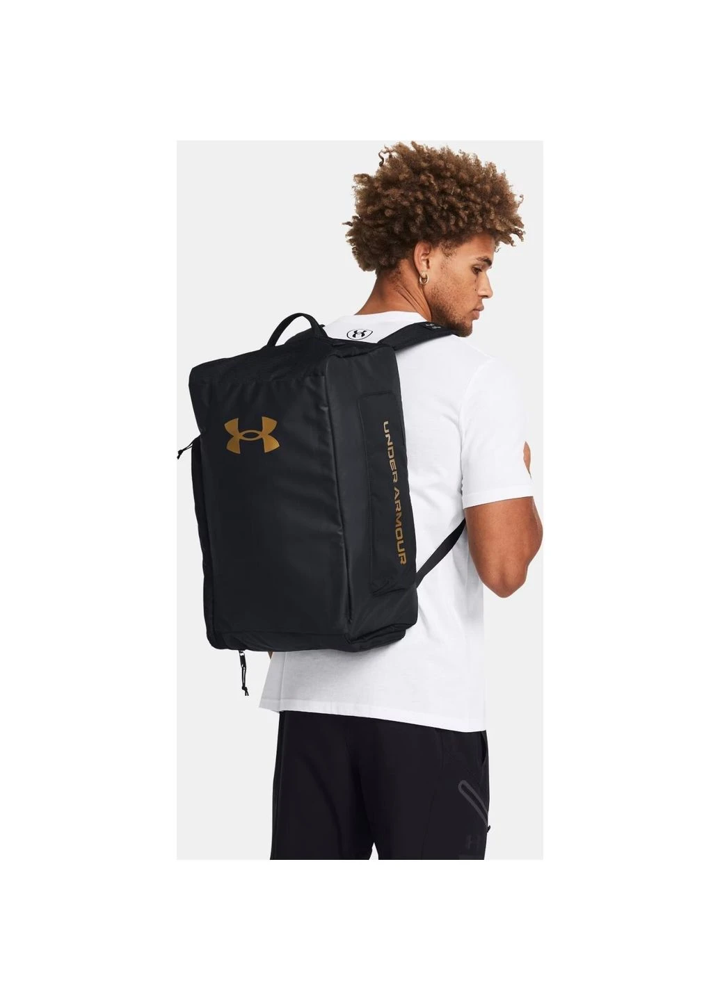 Сумка-рюкзак черная 1381920-001 Under Armour CONTAIN DUO SMALL BACKPACK DUFFLE (397080033)