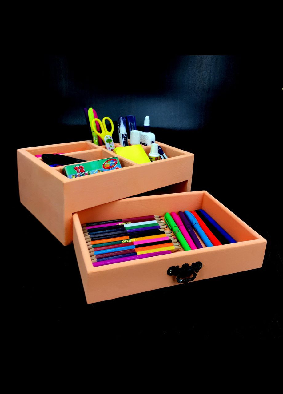 Настольный органайзер из дерева Танжер грейпфрут (КНЦ-006354) No Brand (328228095)