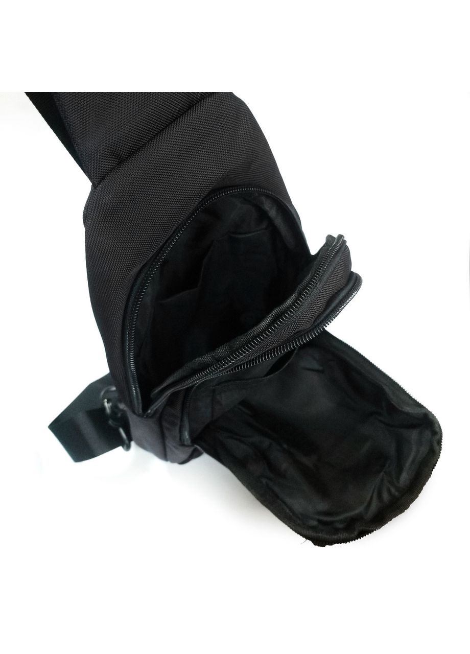 Чоловіча сумка тканинна чорна Lanpad (366293390)