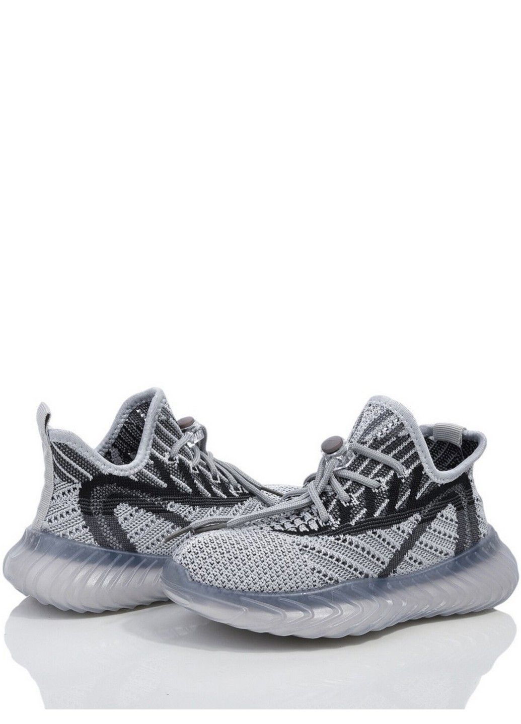 Серые всесезон текстильные кроссовки p11563a Tom.M