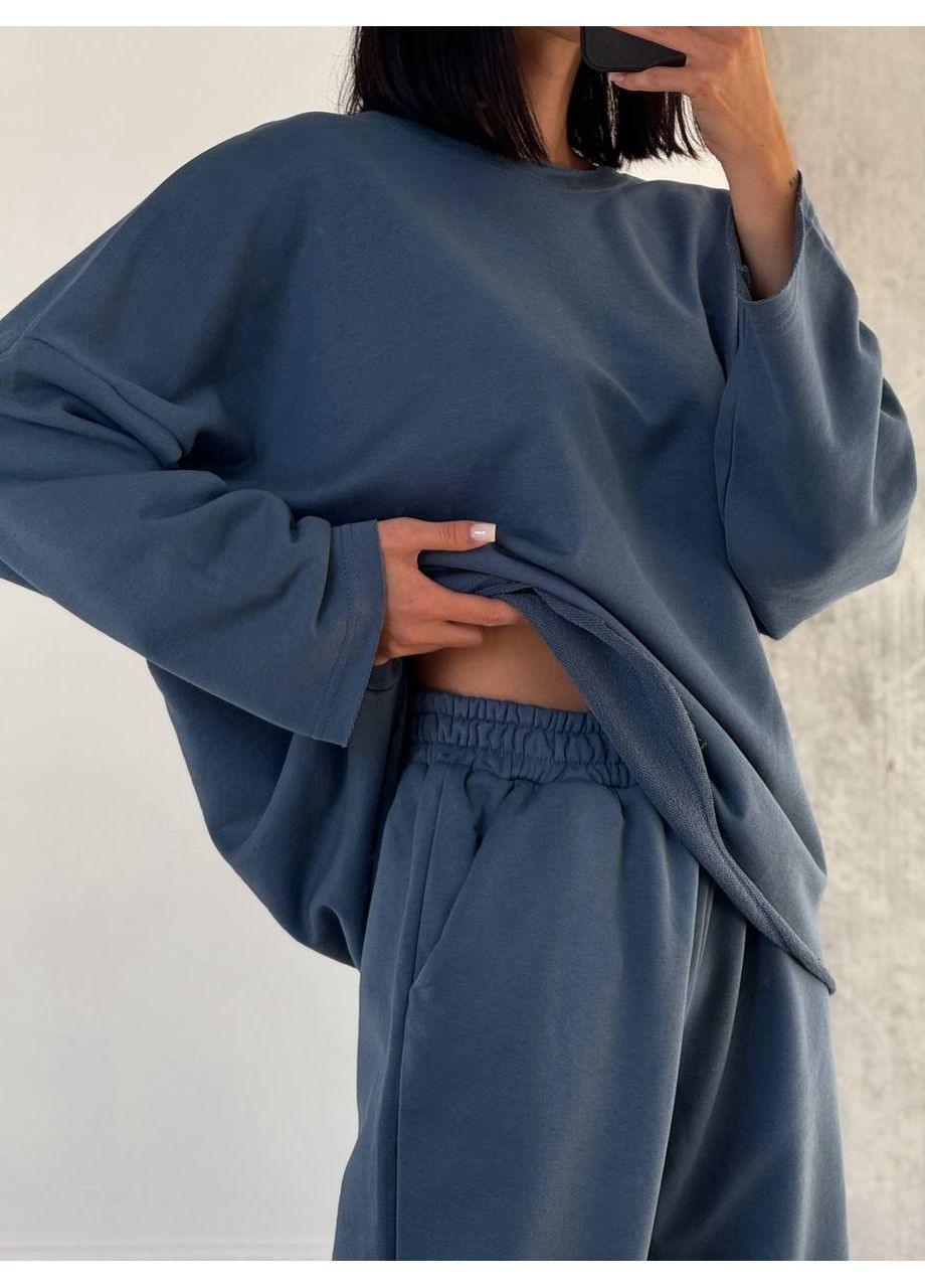 Женский базовый костюм из петли, модель 004 DK/DL Мода без кордонів (355076518)