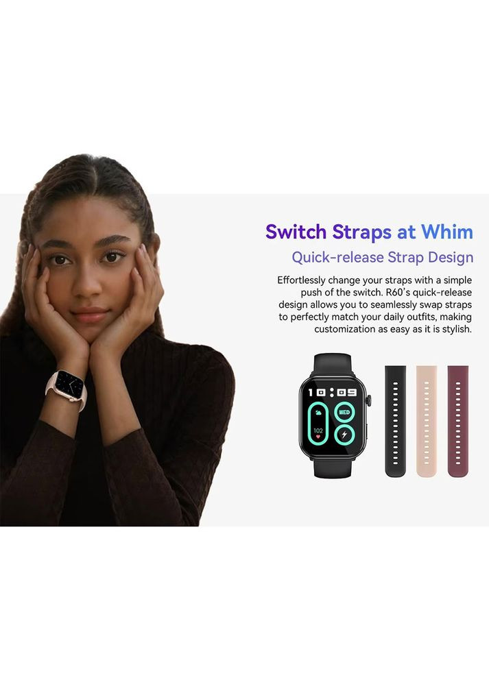 Смарт-годинник R60 Black Blackview (315010908)