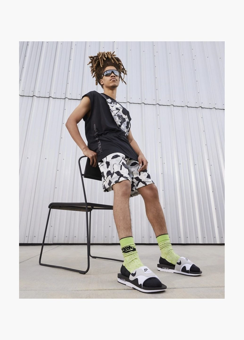 Тапочки чоловічі Air Max 1 MenS Slides Grey DH0295-102 Nike (335013351)