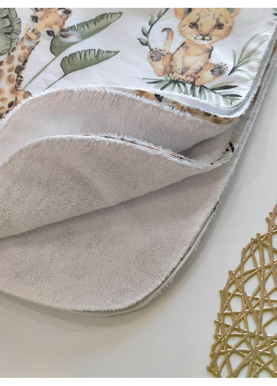 Пелюшки непромокальні бавовняні на махровій мембрані, розмір 47*47 No Brand (370370144)