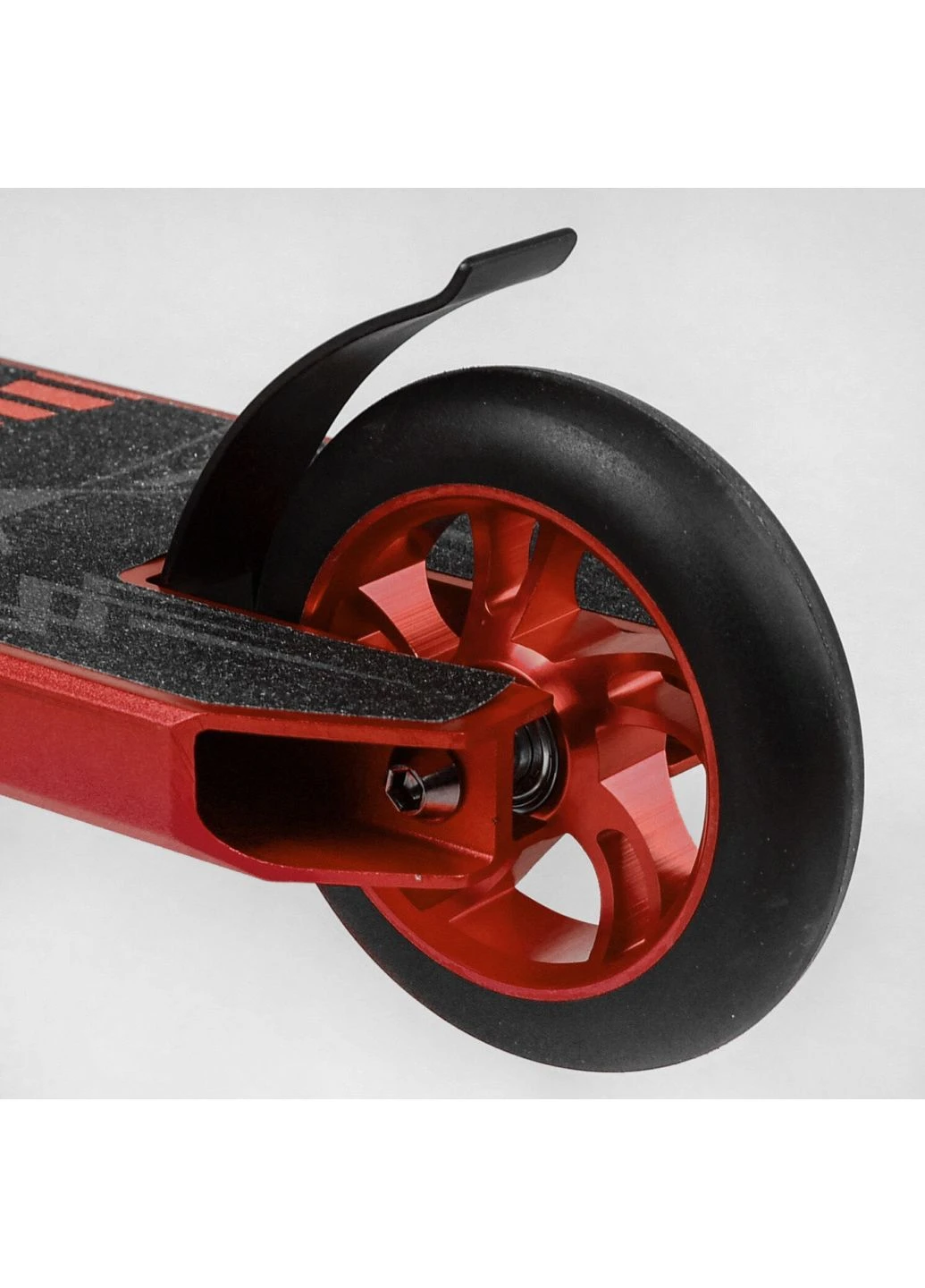 Трюковий самокат BS-9811 червоний з алюмінієвими дисками Best Scooter 349834 (395047236)