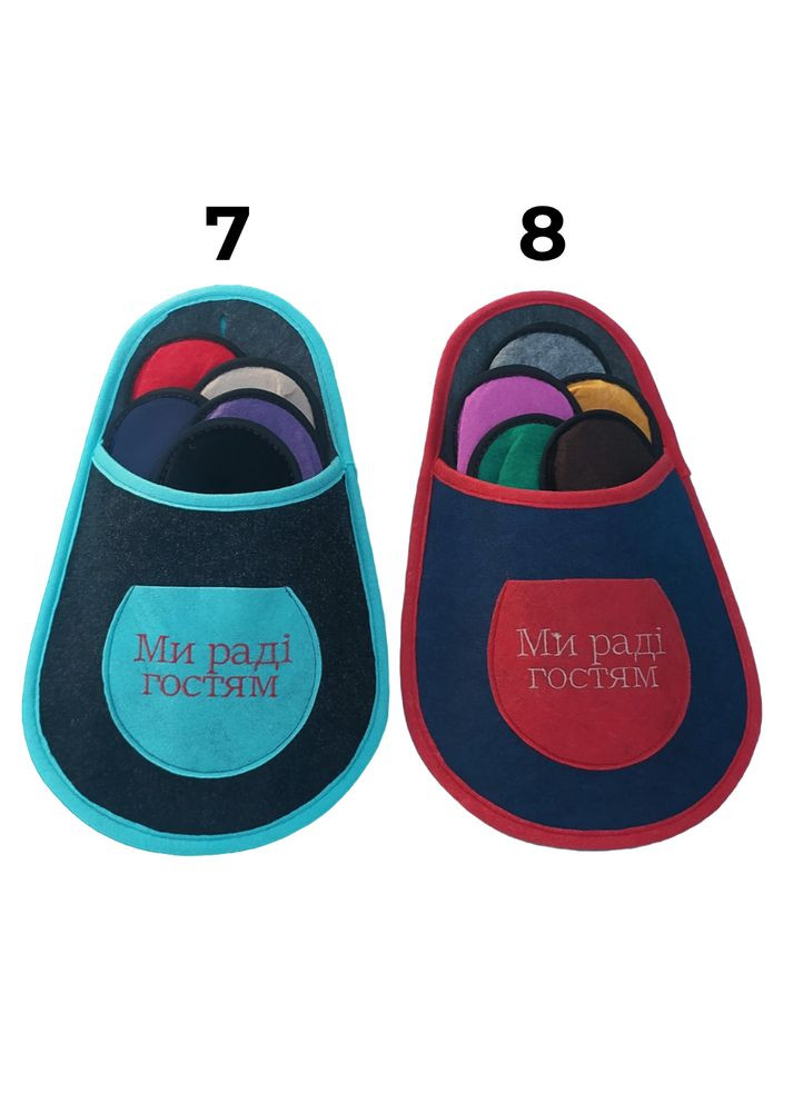 Набор гостевых тапочек 5 в 1 Тапочки для гостей Гостевой набор тапочек No Brand (366558433)