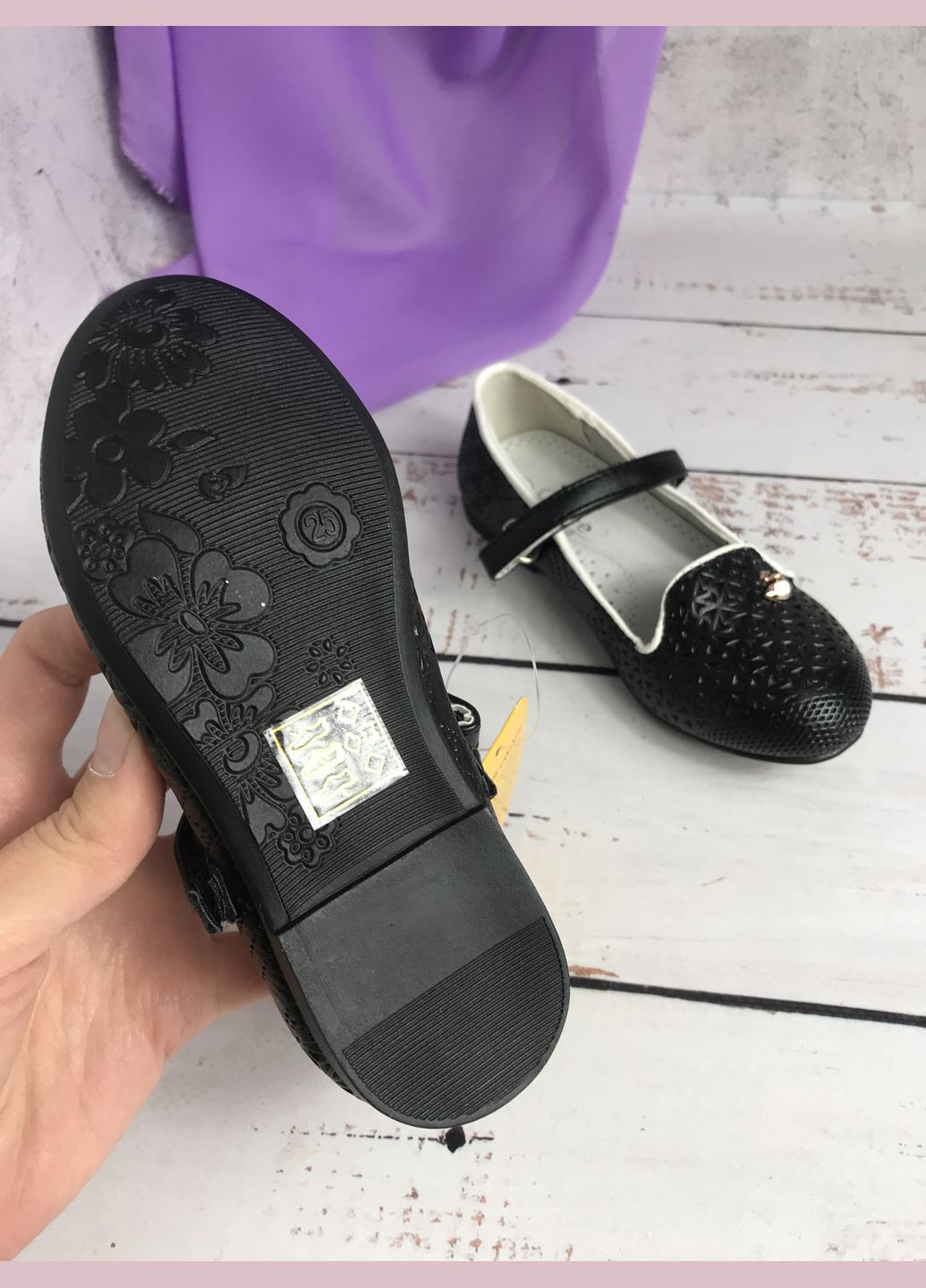 Туфлі дитячі для дівчинки Чорний (690) Clibee (347236387)