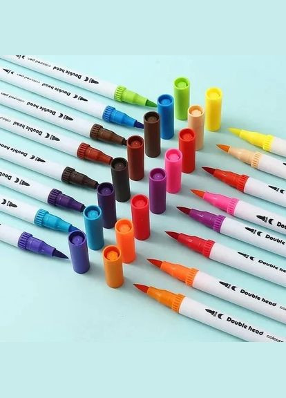 Детский набор разноцветных маркеров Worison 60 шт для рисования (2086327137) No Brand (324744469)