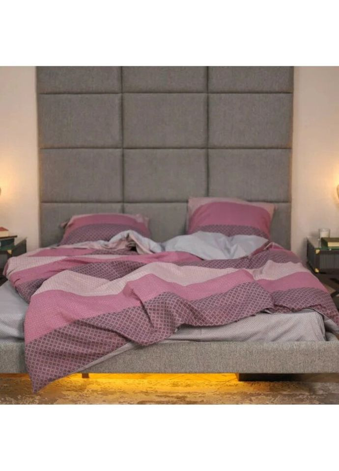 Постельное белье евро Ранфорс 21156-E 220х200 см Viluta (336328616)