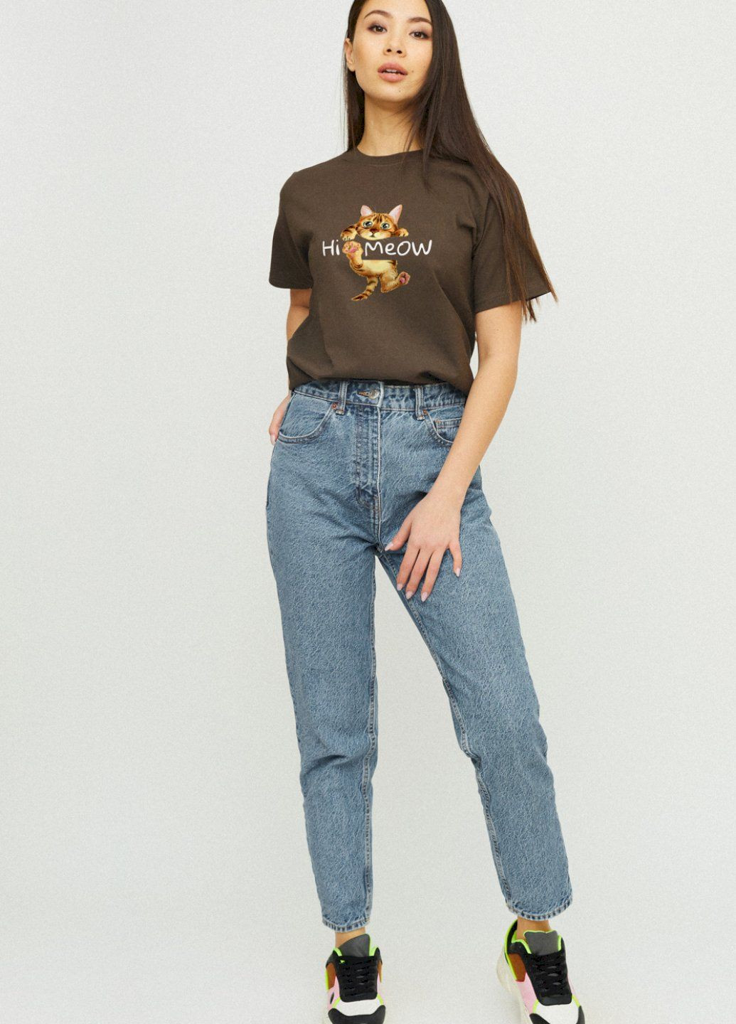 Футболка Boyfriend / дышащий принт / YAPPI - (252386460)