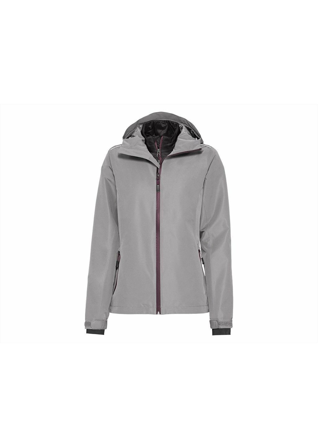 Серая демисезонная термокуртка 2в1 Crivit