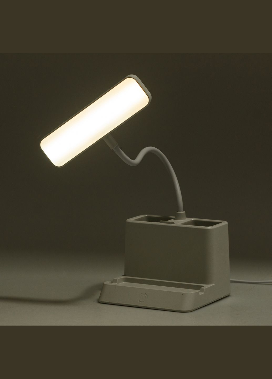 Настільна лампа світлодіодна з органайзером, No Brand (358649785)