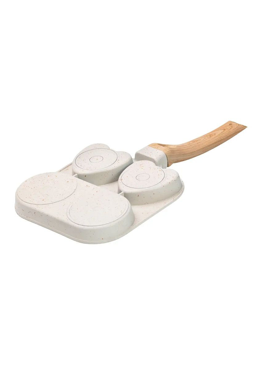 Сковорода для сніданку алюмінієва 18,3*18*2 см, бежевий Breakfast (322300254)