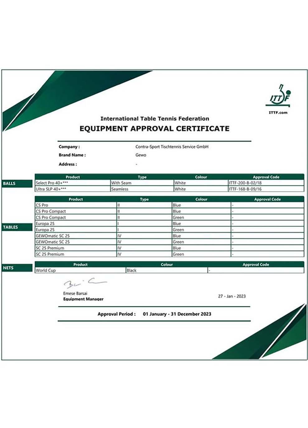 М'ячі для настільного тенісу Ultra SLP 40+ ITTF 6 шт GEWO (367589538)