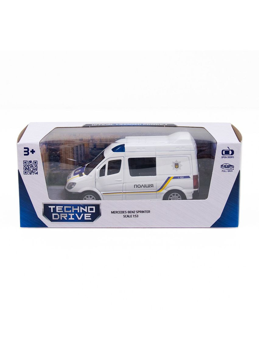 Автомодель — Mercedes-Benz Sprinter Полиция TechnoDrive (360898932)