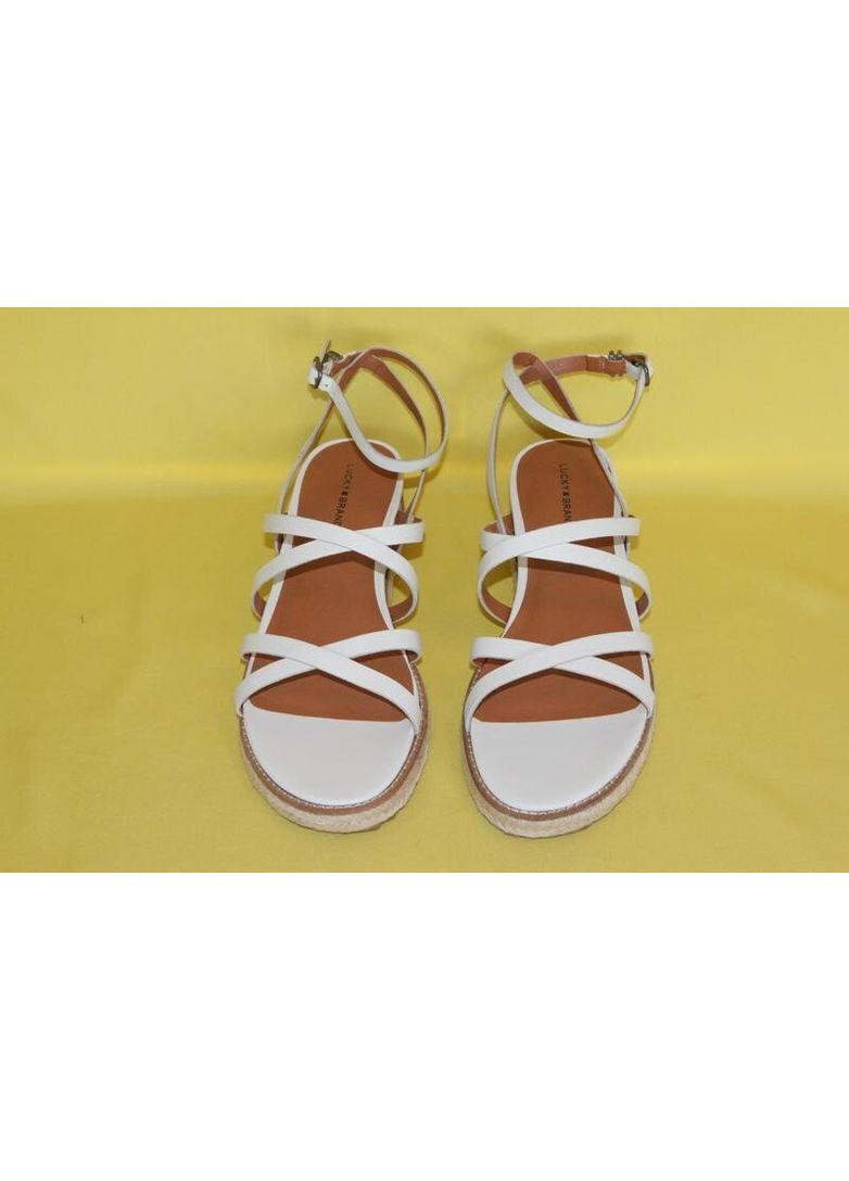 Белые босоножки женские, размер 42 Lucky Brand