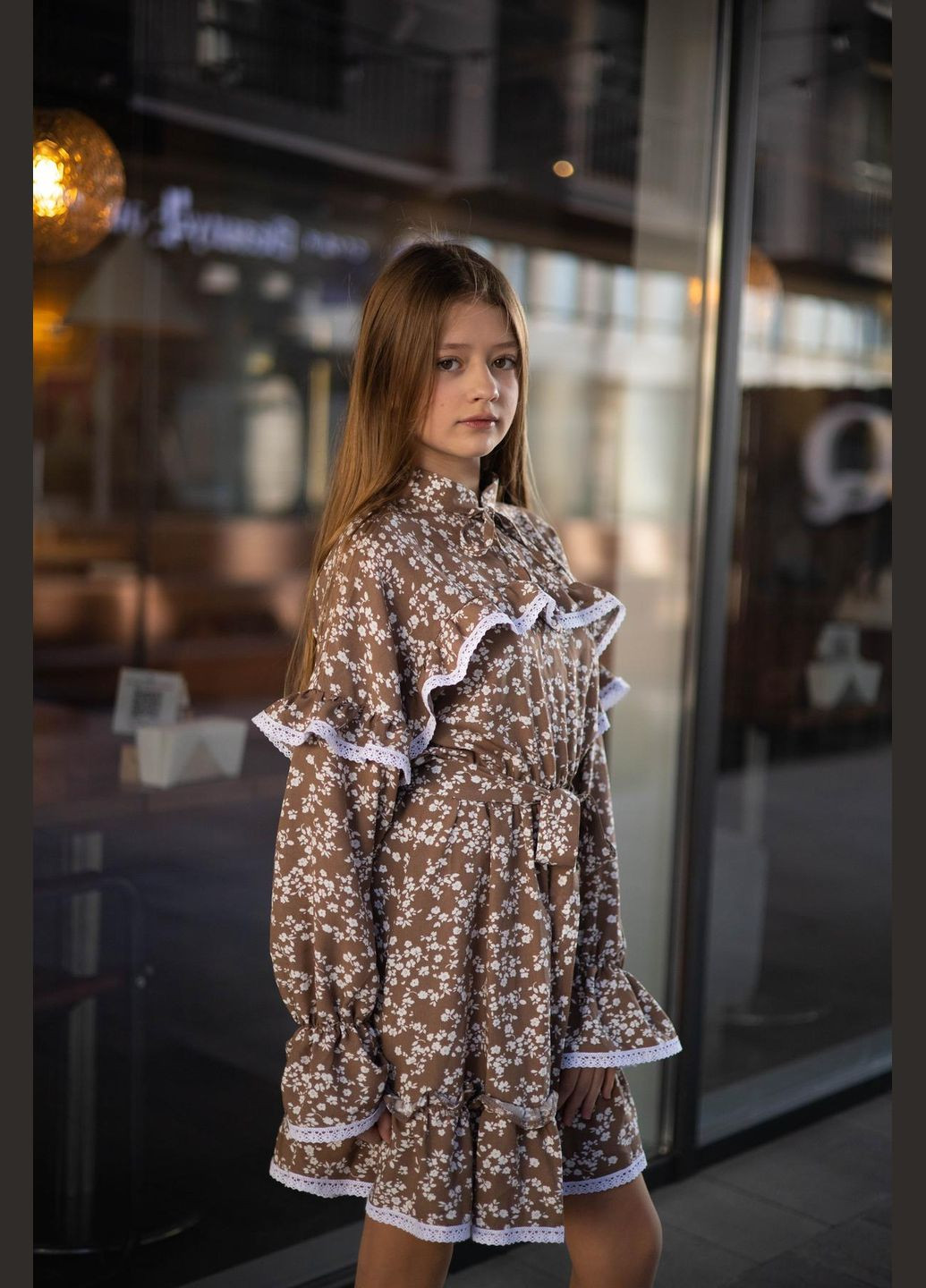 Коричнева сукня підліткова IRmAS (324621050)