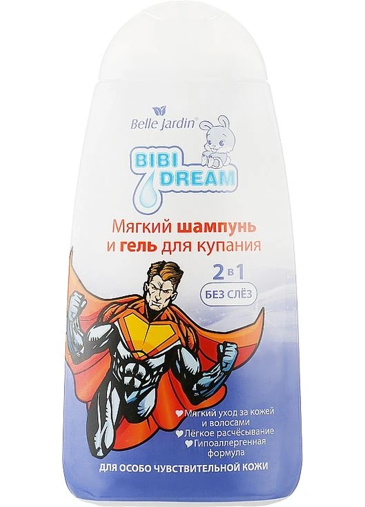 Шампунь і гель 2в1 для купання "Череда" Bibi Dream 300ml (212785-127967) Belle Jardin (368601533)