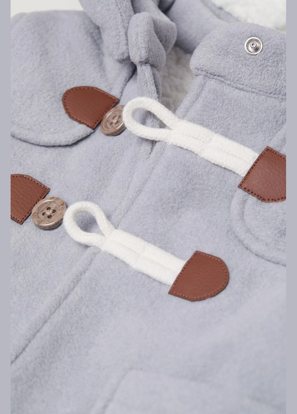 Сіре Пальто демісезон,сірий, H&M