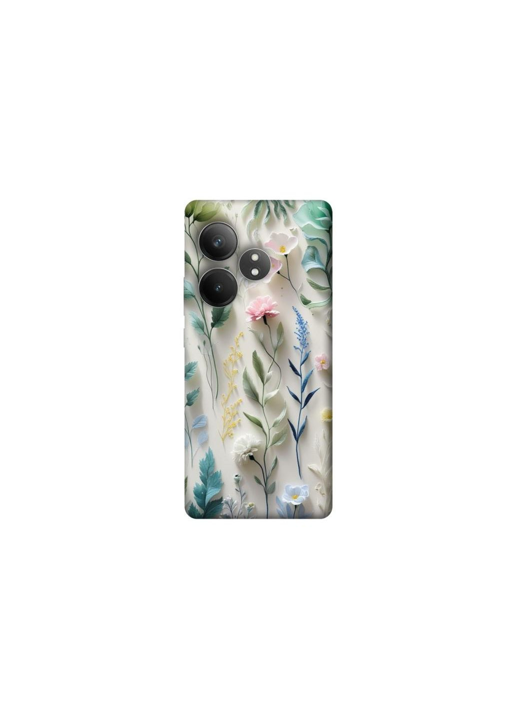 Чехол на Realme GT Neo 6 Floral design ver.3 Frontalka (361330521)