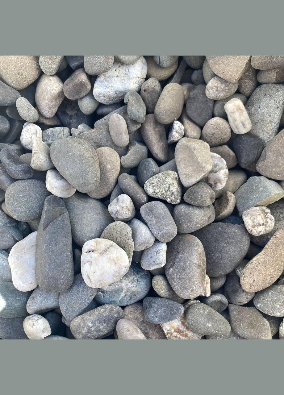 Галька Крим 20-40 мм 5 кг/Декоративна галька Дніпро (340542913)