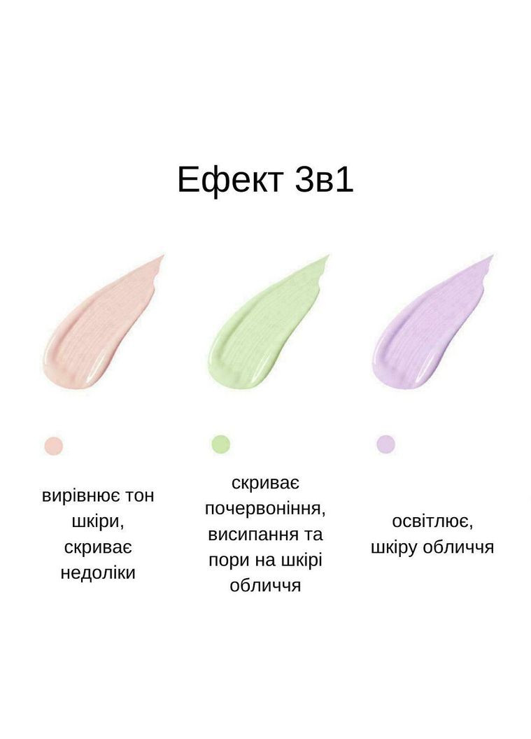 Набор кушон Avocado Beauty Cushion Cream 20 мл + База под макияж 3в1 Images Threecolor 40 мл ZOZU (315424194)