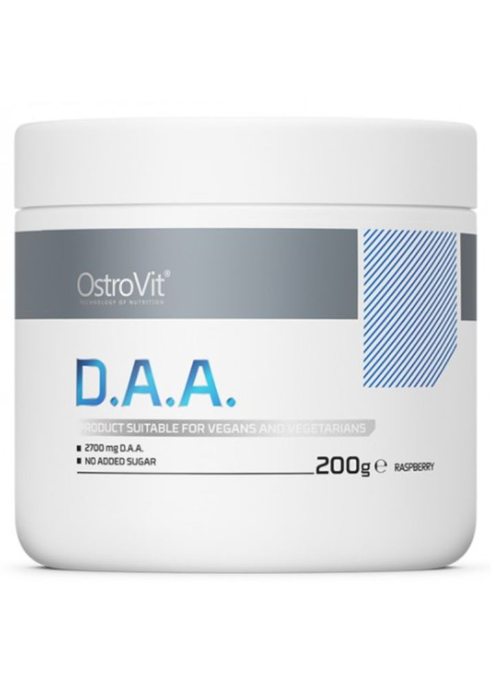 Стимулятор тестостерона Даспаргиновая кислота DAA 200 г Малина Ostrovit (351863325)