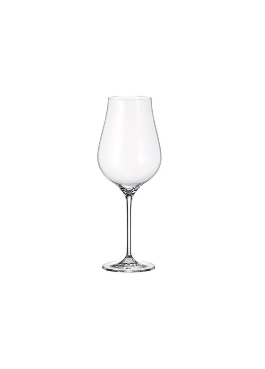 Бокалы для вина Limosa 400 мл богемское стекло 6 шт Bohemia (282841868)