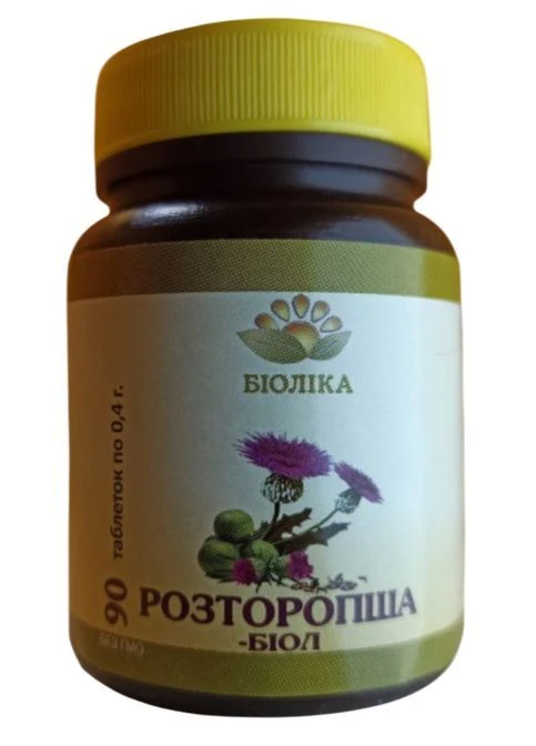 Биолика Моно-биол Расторопша 90 таб Біоліка (401955731)