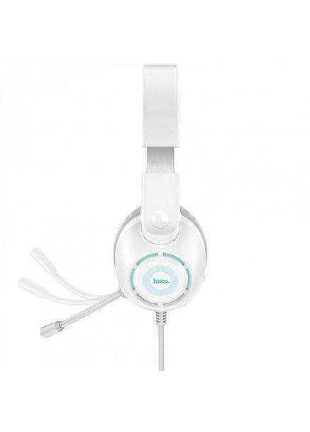 Наушники Sue headphones gaming W108 RGB подсветка белые Hoco (280877726)