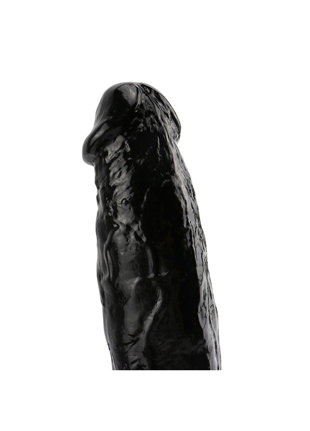 Большой черный фаллоимитатор с мошонкой и присоской (30 * 5,8 см) We Love (284279305)