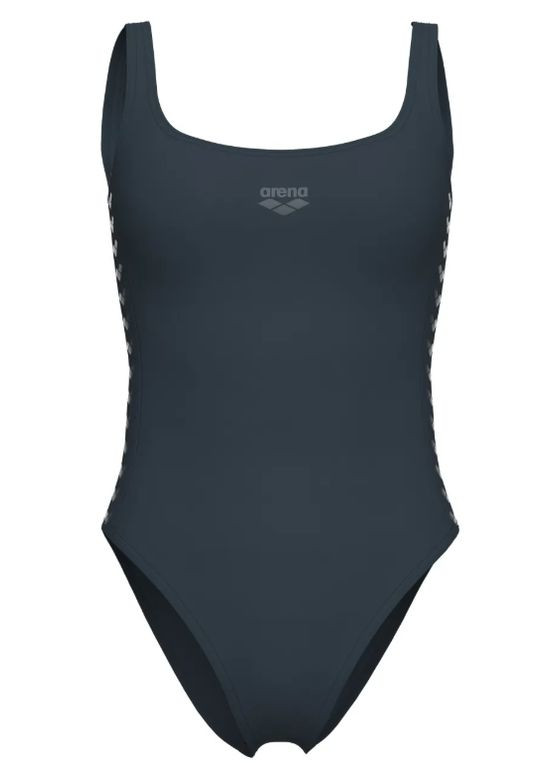Комбинированный летний женский купальник team stripe swimsuit u back (007058-550) размер Arena