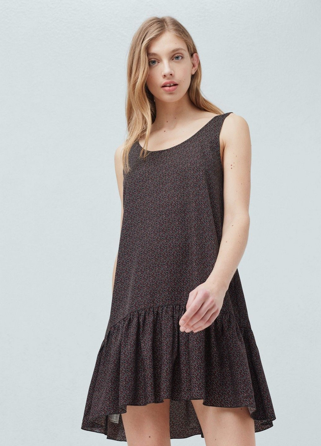 Чорна кежуал сукня Mango