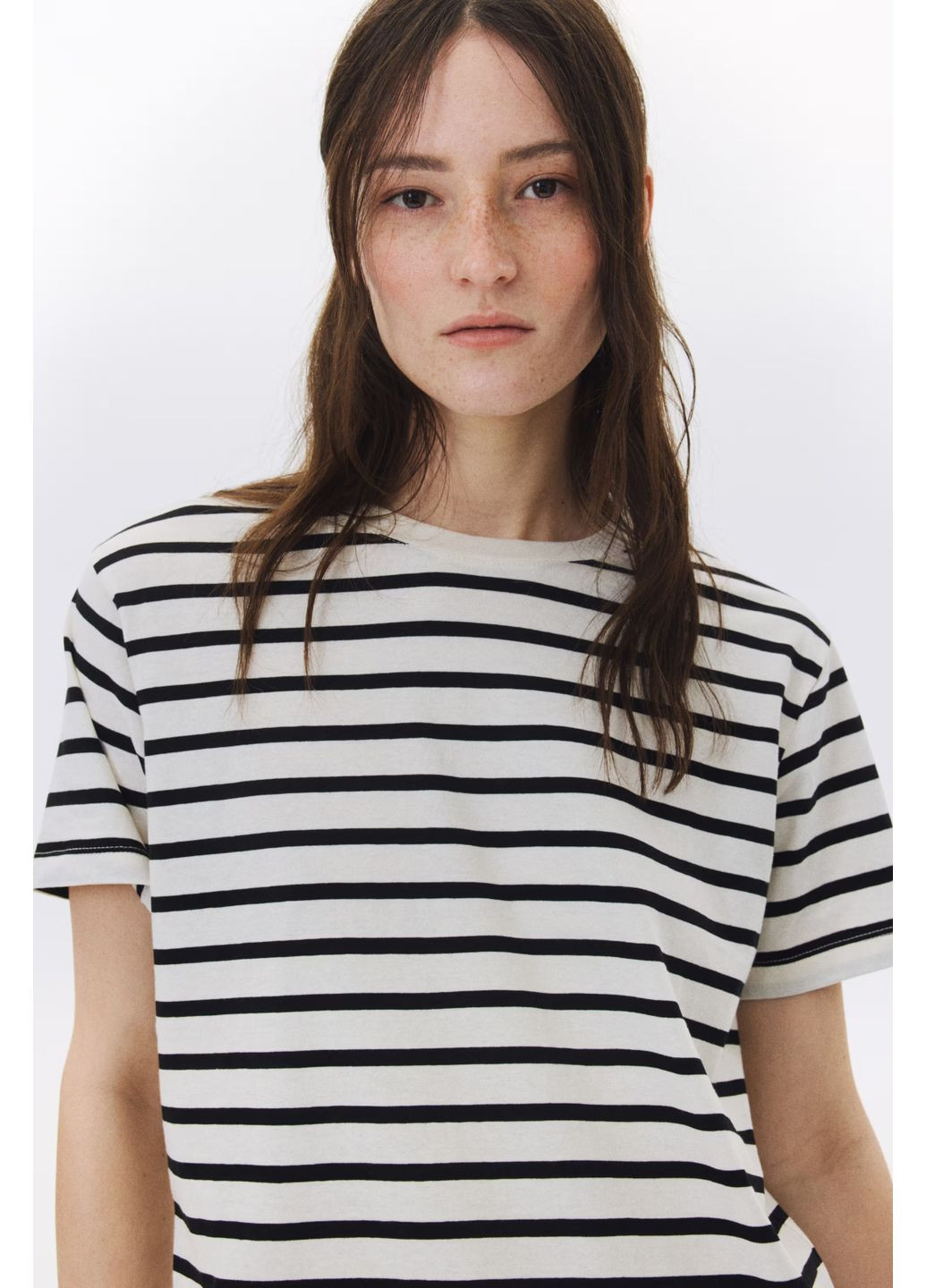 Футболка из хлопка H&M - (354647743)