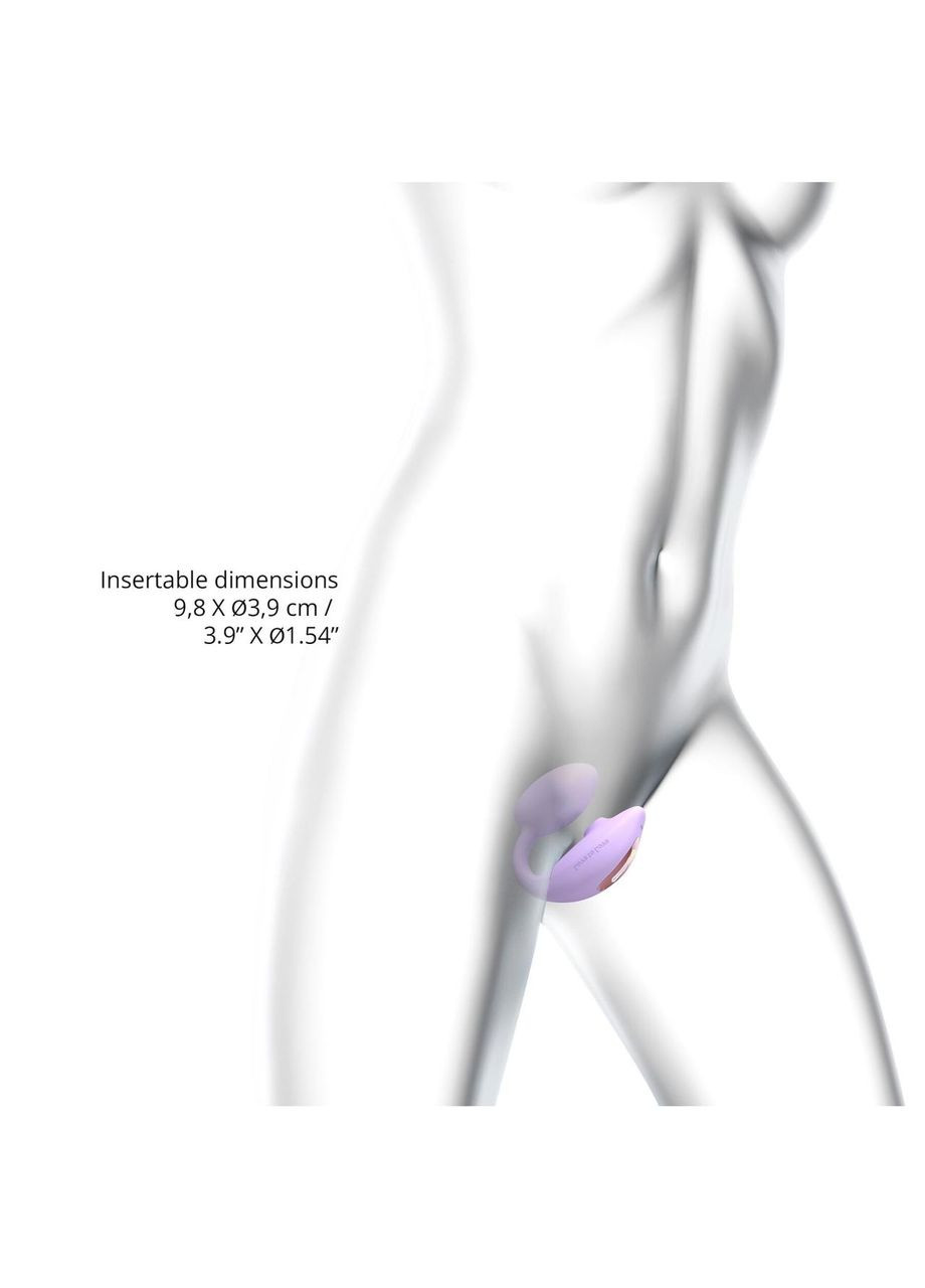 Виброяйцо с вакуумной клиторальной стимуляцией Love To Love Wonderlover VIVA MAUVE No Brand (303898336)