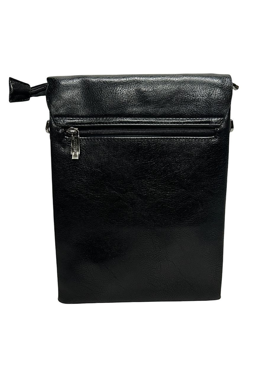 Чоловіча сумка Bradford з еко-шкіри 18689-3 чорна 29х22х4 No Brand (371681908)