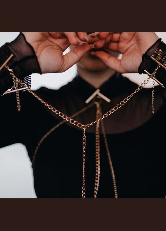 Браслетынаручники PLASIR Nacre белый жемчуг Indiscrets Bijoux (298918971)