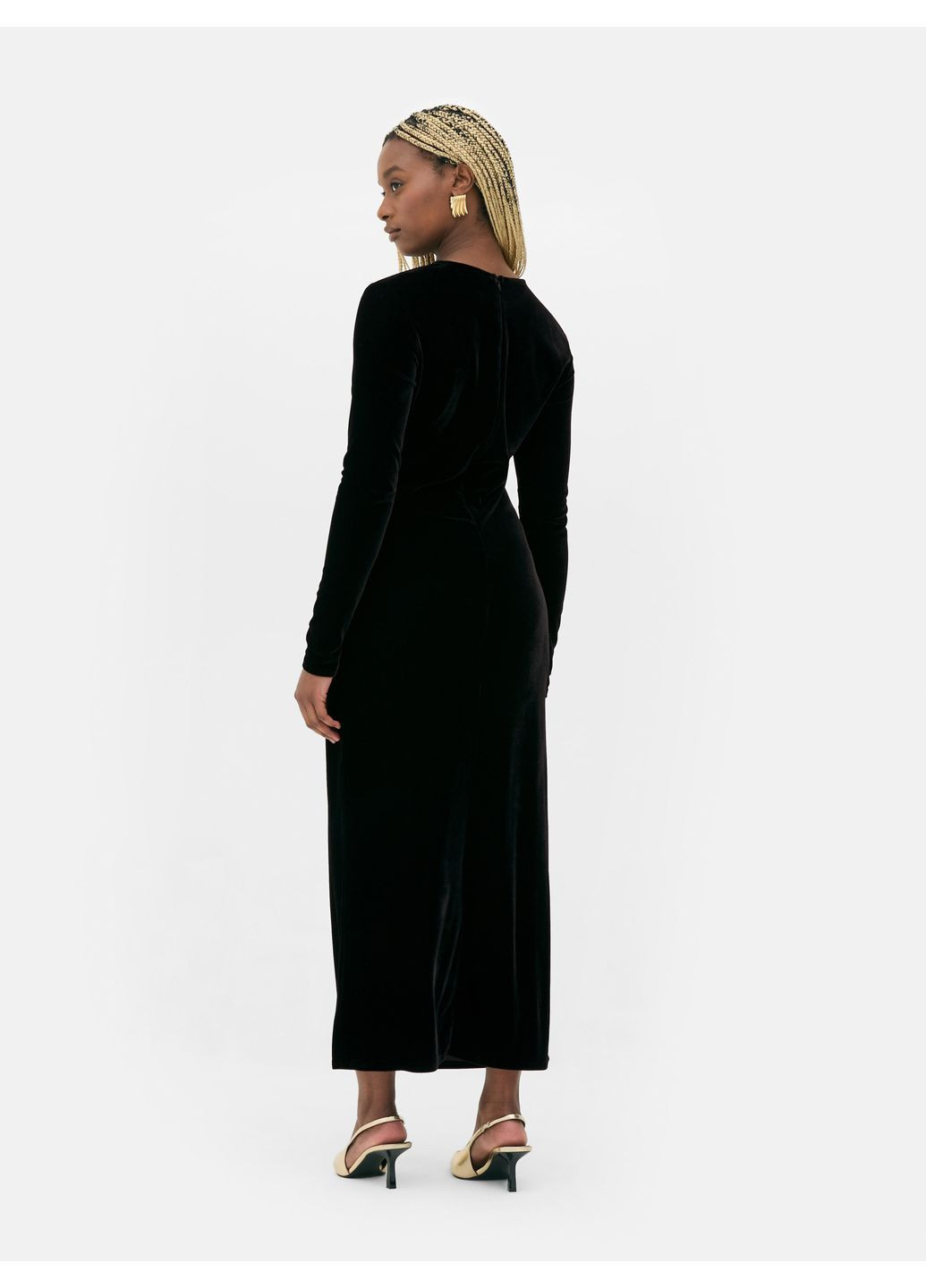 Чорна вечірня сукня,чорний, Primark