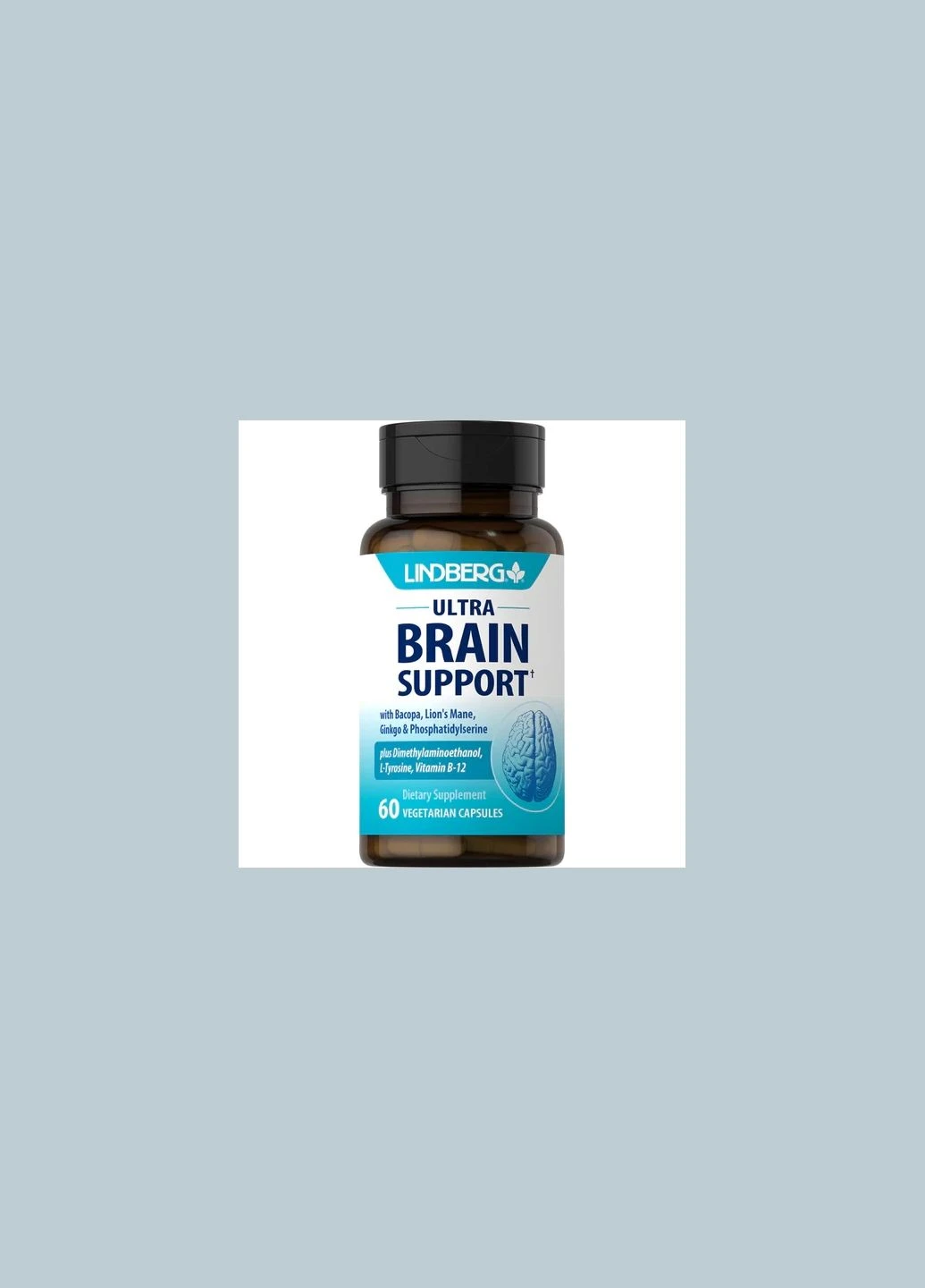 Стимулятор работы мозга Ultra Brain Support 60 капс. Lindberg (346514487)
