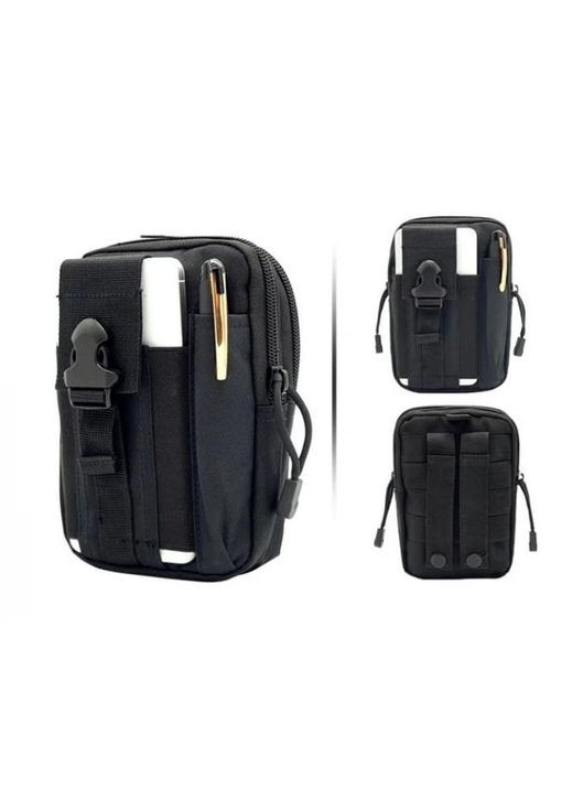 Органайзер на пояс цвет чёрный SILVER KNIGHT (315880759)