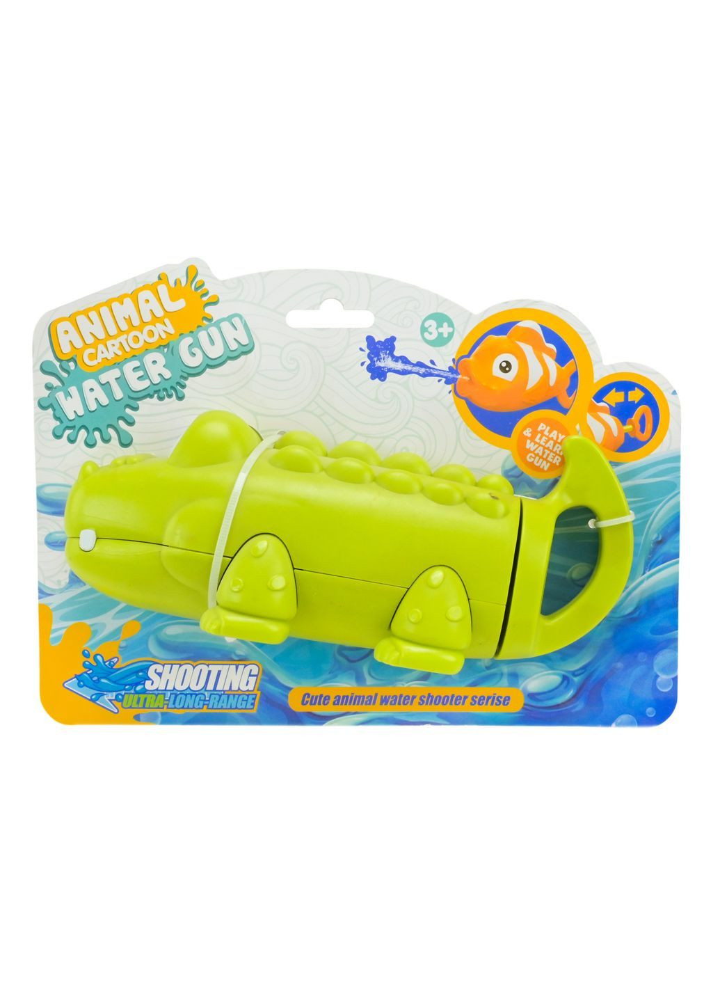 Водяной пистолет «Крокодил» детская игрушка, в ассортименте - No Brand 1676 (371928054)