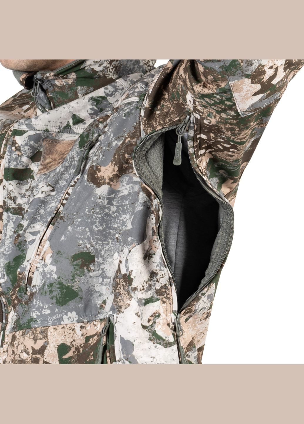 Куртка демисезонная софтшелл OFTSHELL JACKET SCU S WASP I Z1B Mil-Tec (315821872)