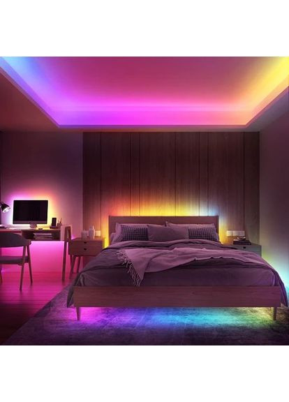 Умная светодиодная лента H618С RGBIC Basic Wi-Fi + Bluetooth LED Strip (H618C3D1) Govee (322937109)