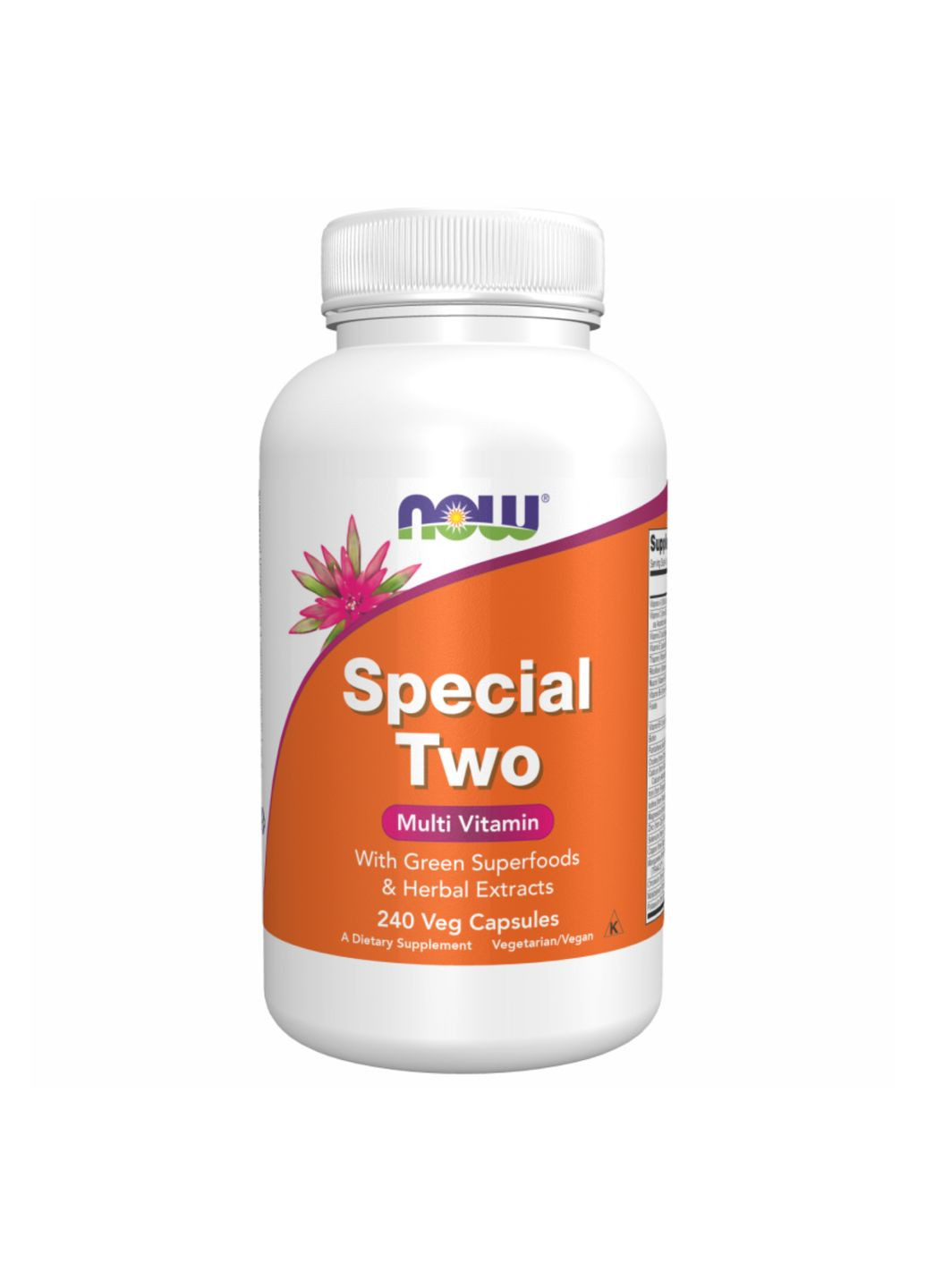Мультивітаміни NOW Special Two 240 капсул комплекс вітамінів та мінералів для здоров'я та енергії Now Foods (368987032)