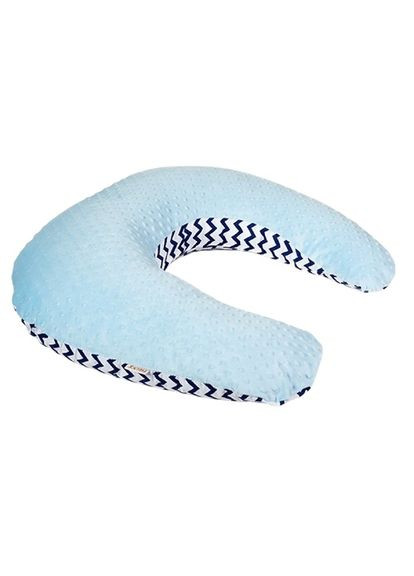 Подушка для вагітних Minky, 53х60 см, блакитний () Twins 1201-TM-04 (360900009)