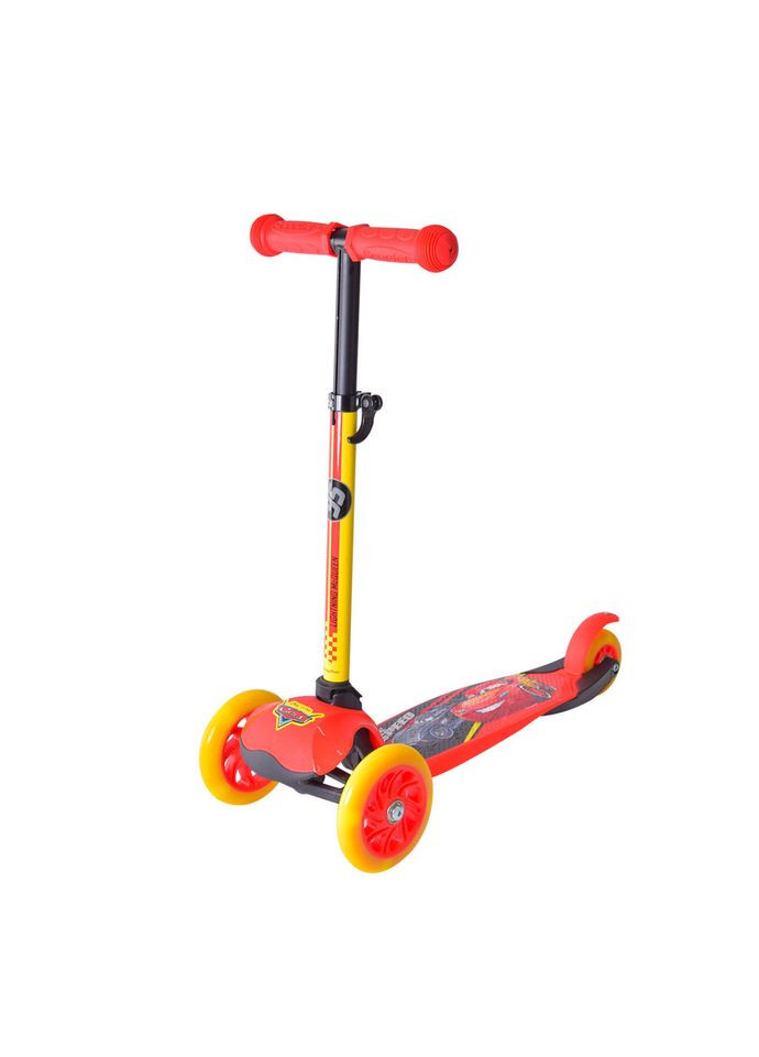 Дитячий самокат "Cars" LS2114 з рюкзачком 17х20 см Bambi (363267205)