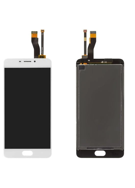 Дисплей для M5 Note, з сенсорним склом, білий, original (prc) Meizu (316508302)