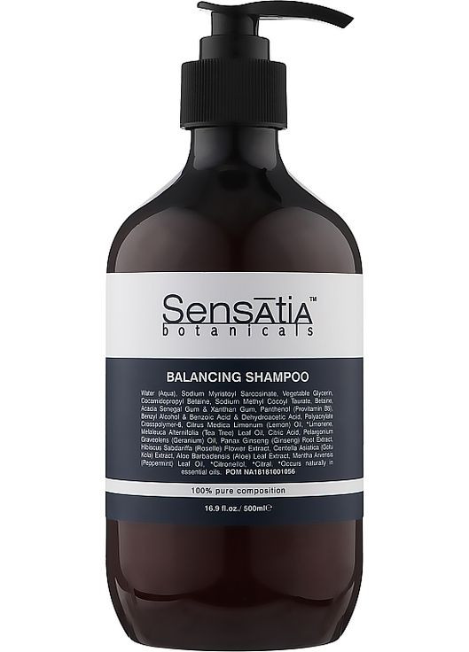 Шампунь для волосся "Баланс" Balancing Shampoo 500ml (1056265-31164249) Sensatia Botanicals (368902986)