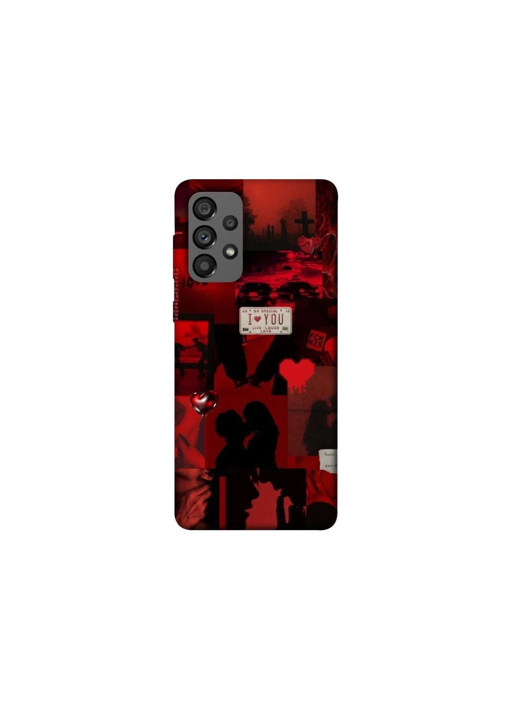 Чехол на Samsung Galaxy A73 5G Love collage ver.2 Frontalka (377904202)