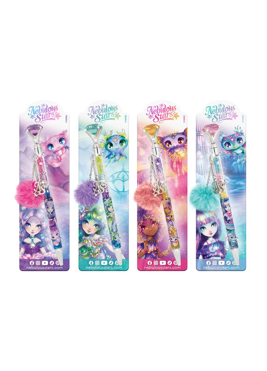 Шариковая ручка Космический бриллиант 4 вида в ассортименте () Nebulous Stars 11599 (328447773)